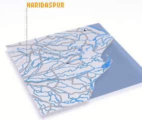 3d view of Haridāspur