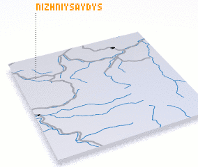 3d view of Nizhniy Saydys