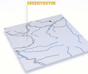 3d view of Sredniy Kuyum