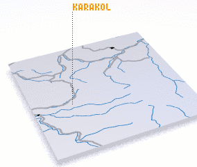 3d view of Karakol