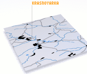 3d view of Krasnoyarka