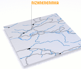 3d view of Nizhneneninka