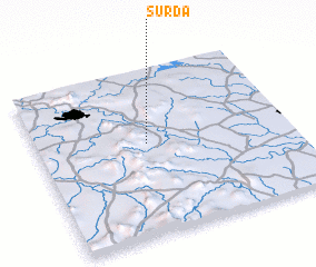 3d view of Surda