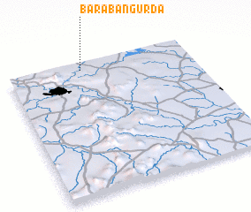 3d view of Bara Bāngurda