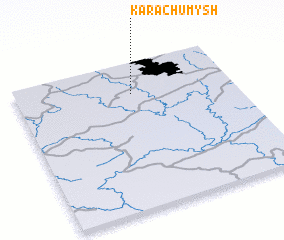 3d view of Kara-Chumysh