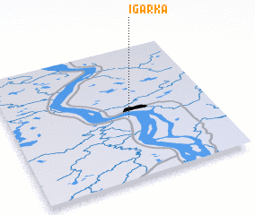 3d view of Igarka