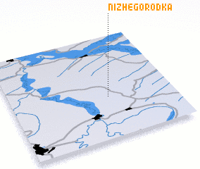 3d view of Nizhegorodka