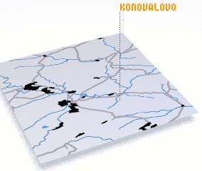 3d view of Konovalovo