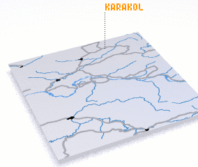 3d view of Karakol