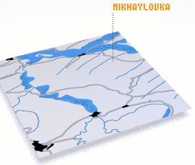 3d view of Mikhaylovka