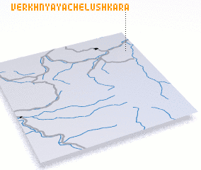 3d view of Verkhnyaya Chelushkara