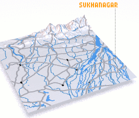 3d view of Sukhānagar