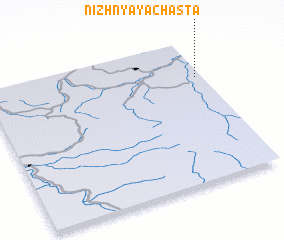 3d view of Nizhnyaya Chasta