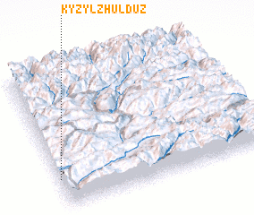3d view of Kyzylzhulduz