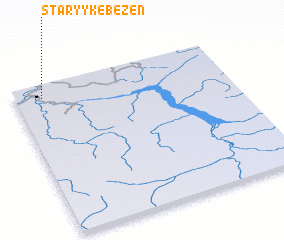 3d view of Staryy Kebezen\
