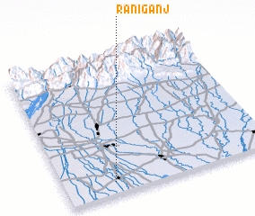 3d view of Rānīganj