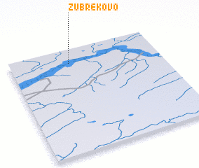 3d view of Zubrekovo