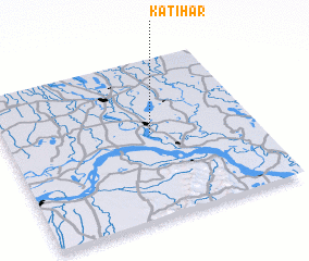 3d view of Katihār