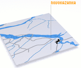 3d view of Novokazanka