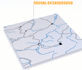 3d view of Novoaleksandrovka