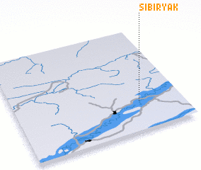 3d view of Sibiryak