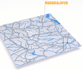 3d view of Mahārājpur