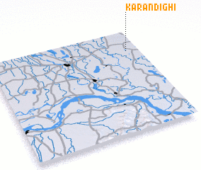 3d view of Karandighi