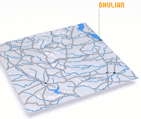 3d view of Dhuliān