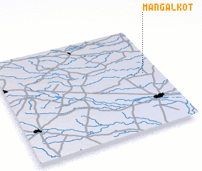 3d view of Mangalkot