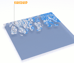 3d view of Kākdwīp