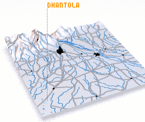 3d view of Dhāntola