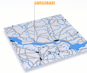 3d view of Gāngobāri