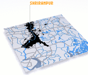 3d view of Shrīrāmpur