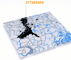 3d view of Uttarpāra