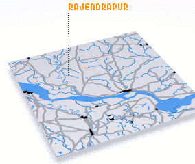 3d view of Rājendrapur