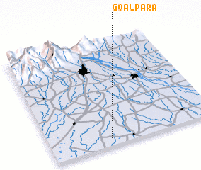 3d view of Goālpāra