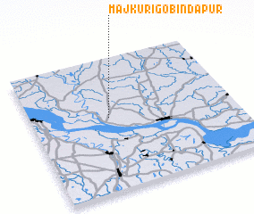 3d view of Majkuri Gobindapur