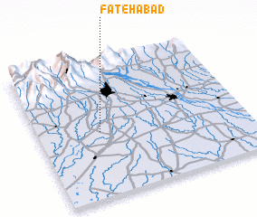 3d view of Fatehābād