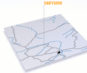 3d view of Sarygino