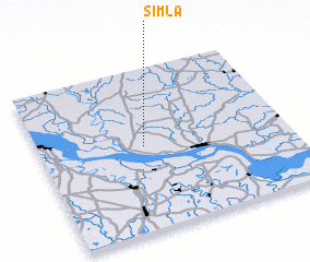 3d view of Simla