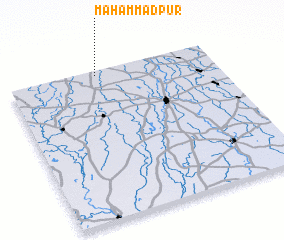 3d view of Mahammadpur