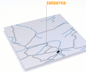 3d view of Sandayka