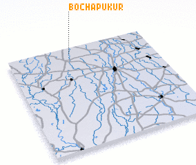 3d view of Bochāpukur