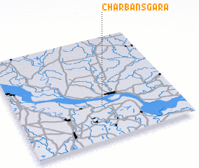 3d view of Char Bānsgāra