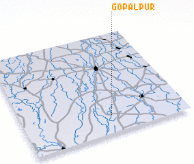 3d view of Gopālpur