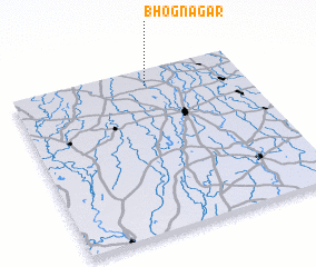 3d view of Bhognagar