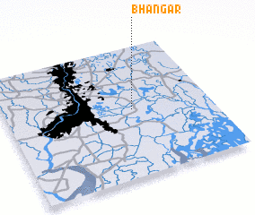 3d view of Bhāngar