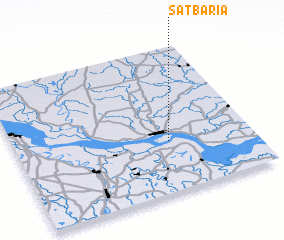 3d view of Sātbāria