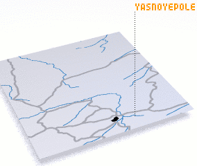 3d view of Yasnoye Pole