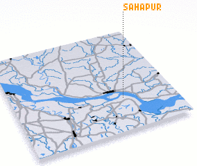 3d view of Sāhāpur